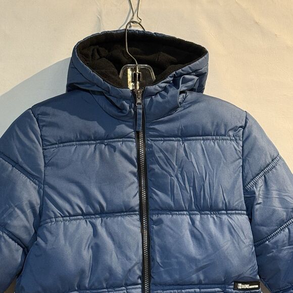 Ixtreme Winter Coat Jacket Boys Size Small Blue Fleece Lined Puffer Hood - Picture 10 of 16